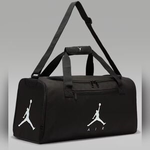 * Jordan Air Men's Sports Duffle Gym Travel Overnight Bag Black